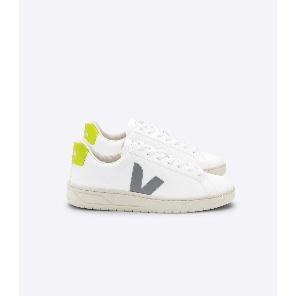 Men\'s Veja URCA CWL Shoes White/Green | SG 275BEX